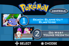 Game Boy Advance Video - Pokemon - Volume 4 Title Screen